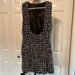 TWEED MINI DRESS